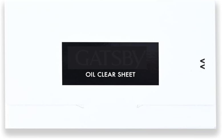 GATS-BY Oil Absorbing Sheets for Face - 70 Sheets x 5 Pack, Gentle Oil Blotting Paper for Oily Skin, Strong Absorption & Makeup Friendly, Portable Facial Oil Blotters (Oil Clear Sheets)