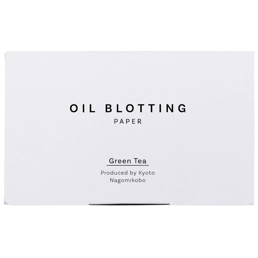 Oil Blotting Paper 100 Sheets, Pack of 1 – Premium Green Tea Face Blotting Sheets, Oil Absorbing Tissues in Japanese Washi, Easy-Dispense Pack, Made in Japan, Oily Skin Care & Makeup Essential
