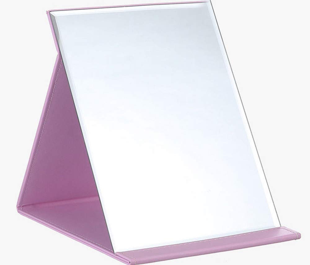 Zcooooool Large Portable Super HD Mirror - Multi Stand Angle Hand Free/Handheld/Tabletop Foldable 10x7 Inch