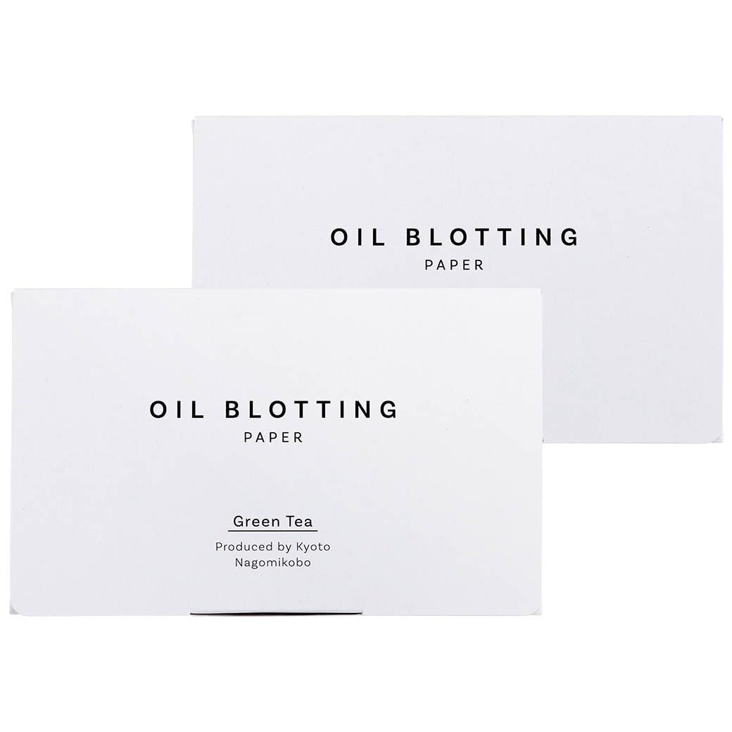 Oil Blotting Paper 100 Sheets, Pack of 1 – Premium Green Tea Face Blotting Sheets, Oil Absorbing Tissues in Japanese Washi, Easy-Dispense Pack, Made in Japan, Oily Skin Care & Makeup Essential