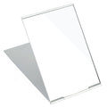 G2PLUS Portable Folding Vanity Mirror, Ultra-Slim Aluminum Shell Travel Mirror, 4x3 Inch Small Mirror for Travel, Bathroom, Makeup, Beauty, Grooming
