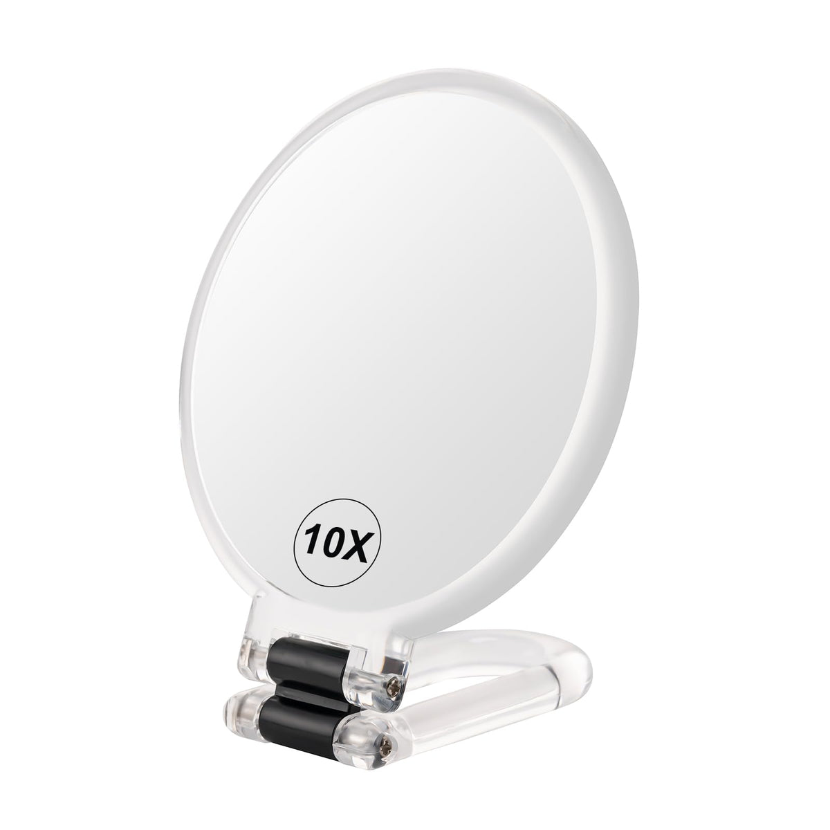 10X Magnifying Mirror, Double Side Handheld Mirror, Travel Makeup Mirror