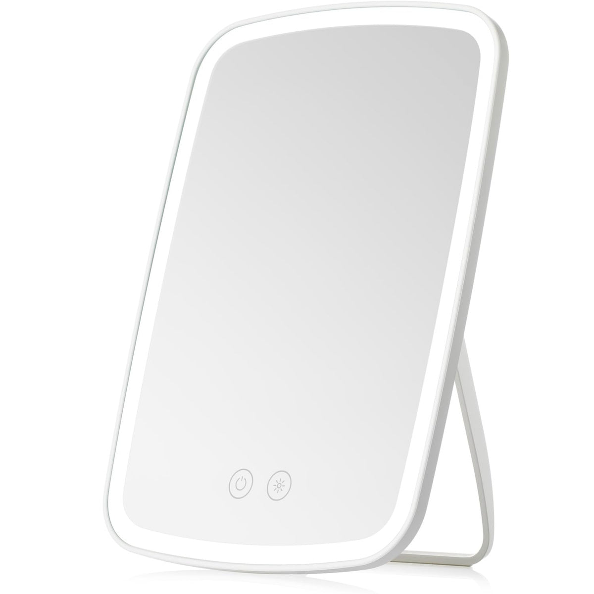 NEZZOE Portable Lighted Makeup Mirror, 1500mAh Battery, 9"x6"