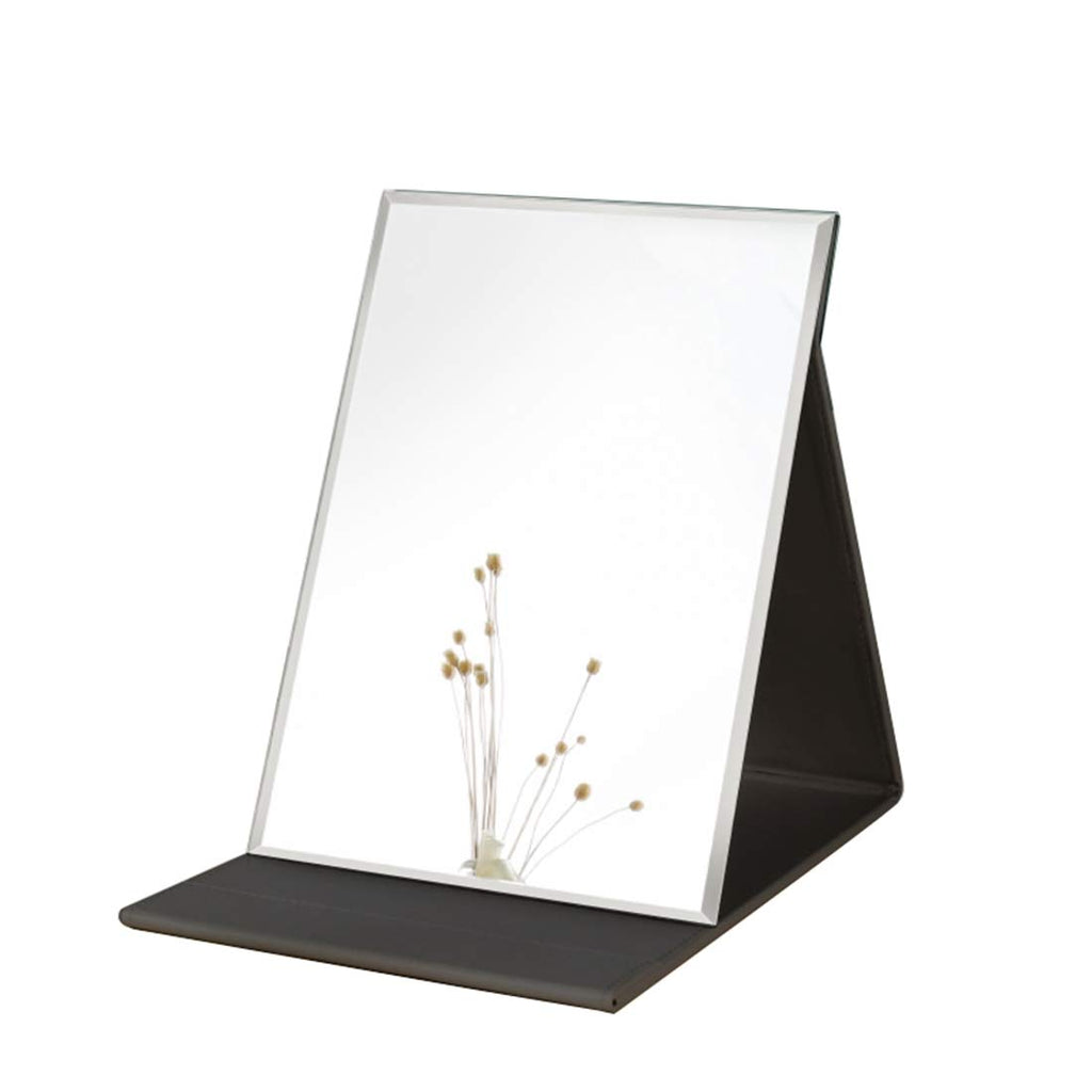 Zcooooool Large Portable Super HD Mirror - Multi Stand Angle Hand Free/Handheld/Tabletop Foldable 10x7 Inch