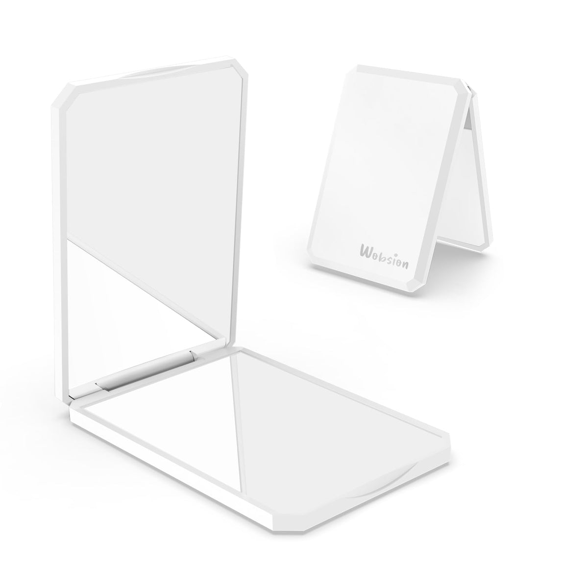 WOBSION Compact Mirror, 1x/2x Magnifying Travel Folding Pocket Mirror