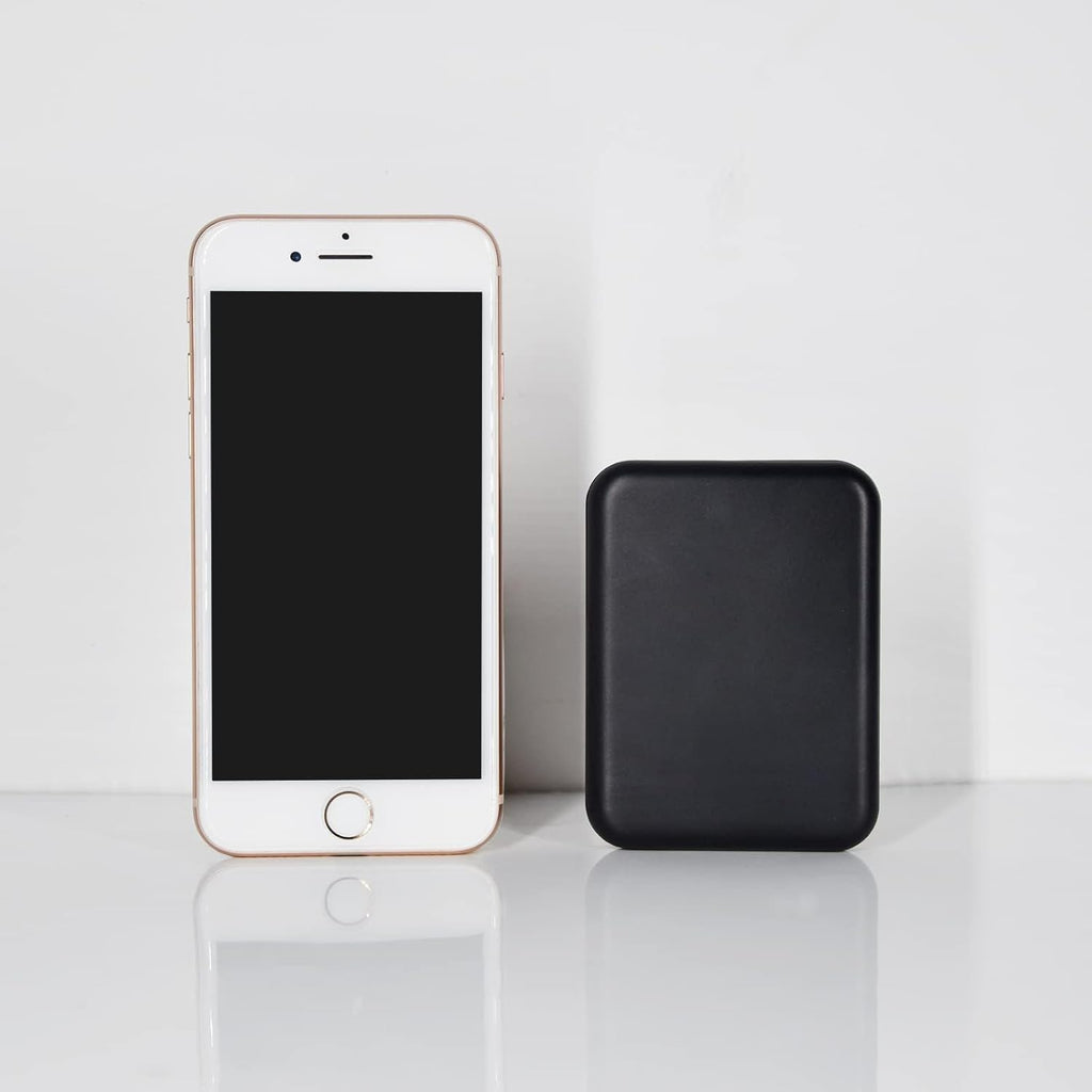 Kintion Pocket Mirror, 1X/3X Magnification LED Compact Mirror (Black)