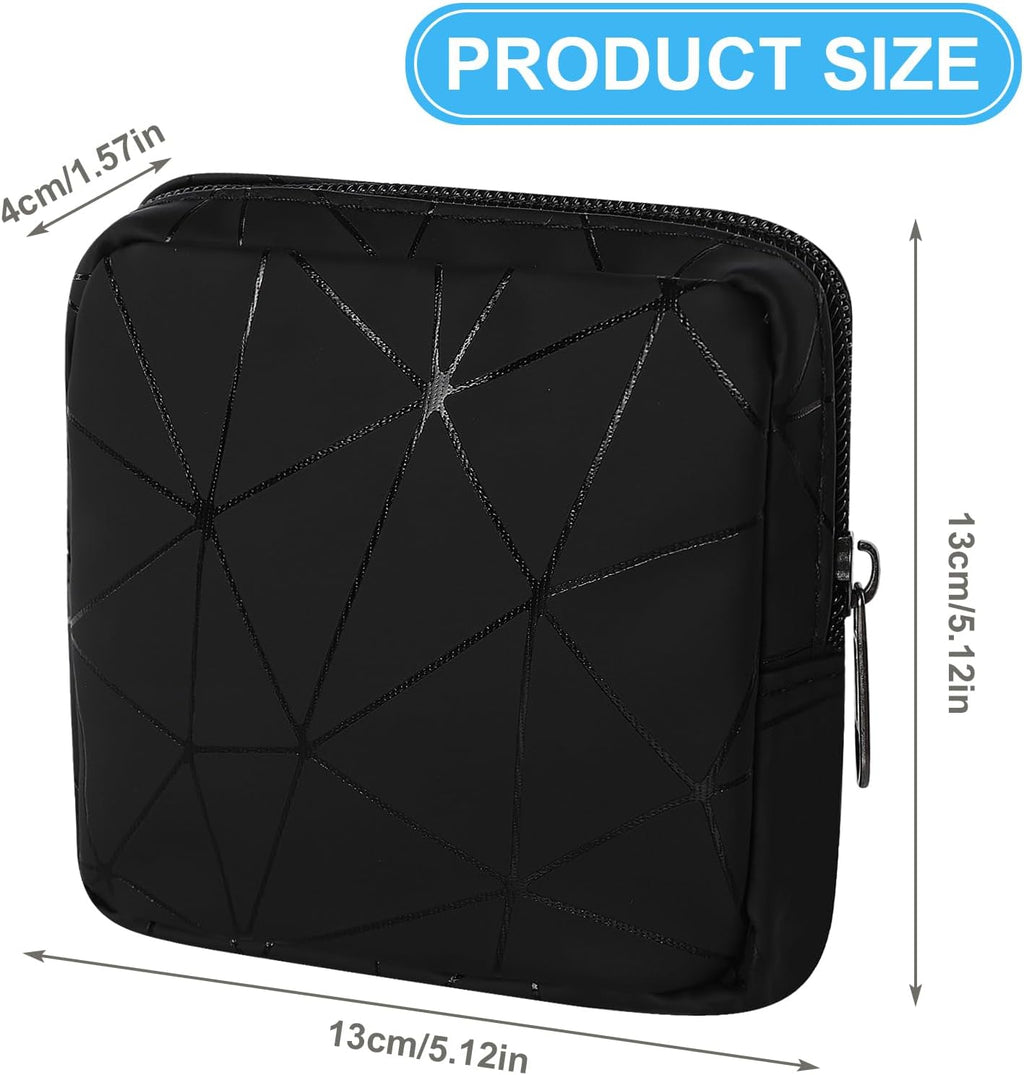 Ouligay Period Bag Tampon Bag Sanitary Napkin Storage Bags Pad Tampon Pouch for Teen Girls School First Period Kit Portable Menstrual Feminine Tampons Pad Holder for Women