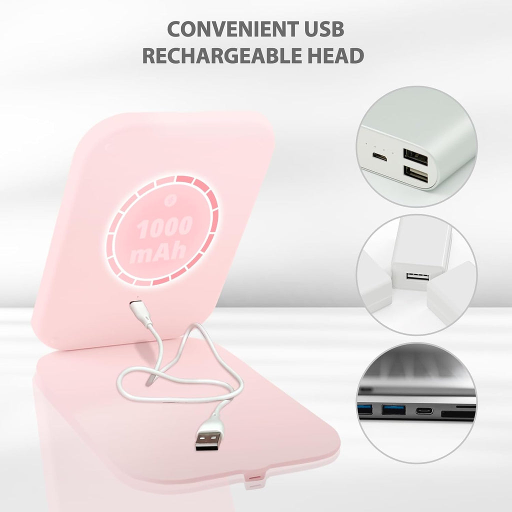 Koolstuffs Travel Mirror with Light with Battery-Powered