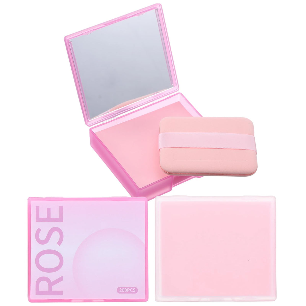 Oil Blotting Sheets for Face 500 PC Absorbing Facial Papers wth Mirror Puff