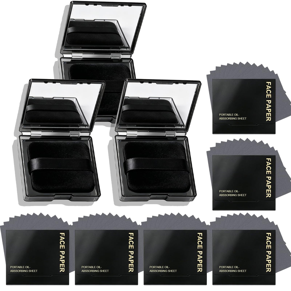 600PCS Oil Blotting Sheets for Face - Absorbs Excess Face Oil, Saves Makeup
