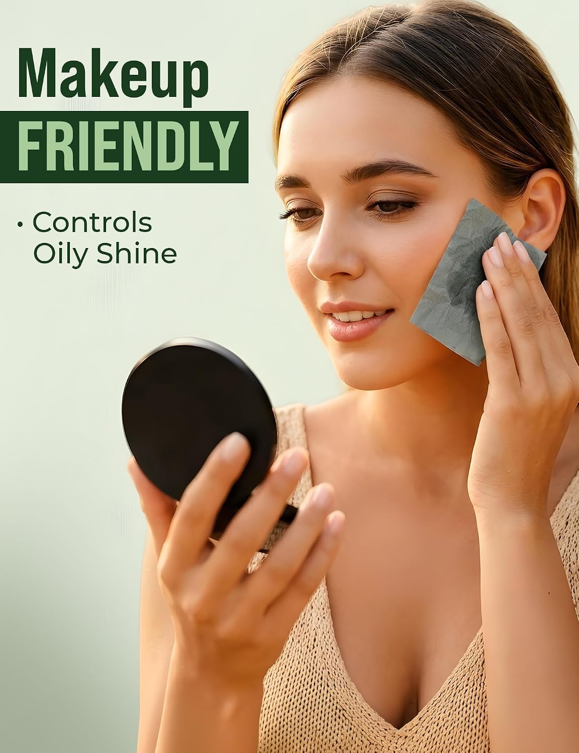 Oil Blotting Sheets for Face – 4pk/400 - Makeup Friendly – High Absorbency