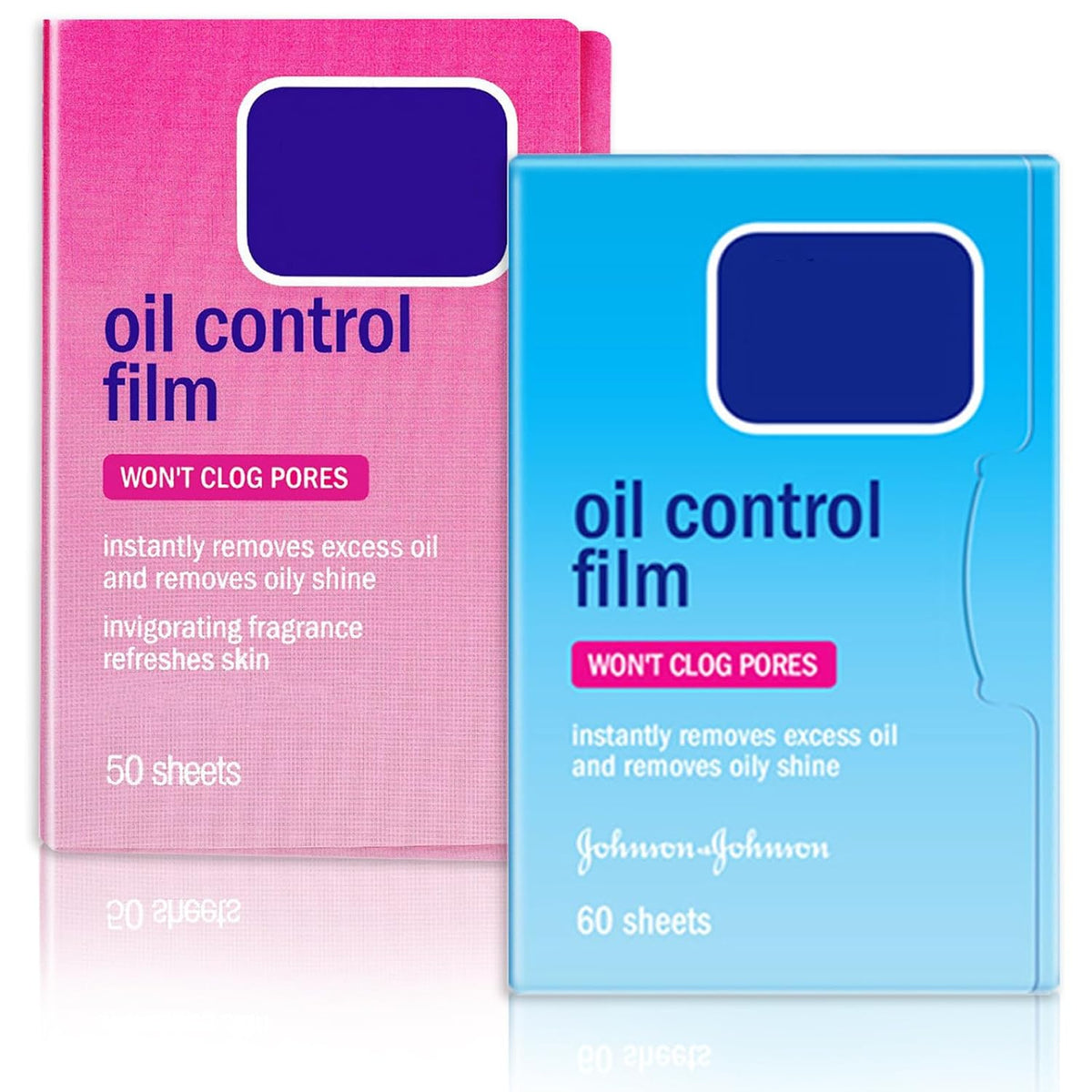 2 Packs Oil Blotting Sheets for face 110ct - Oil Absorbing Papers
