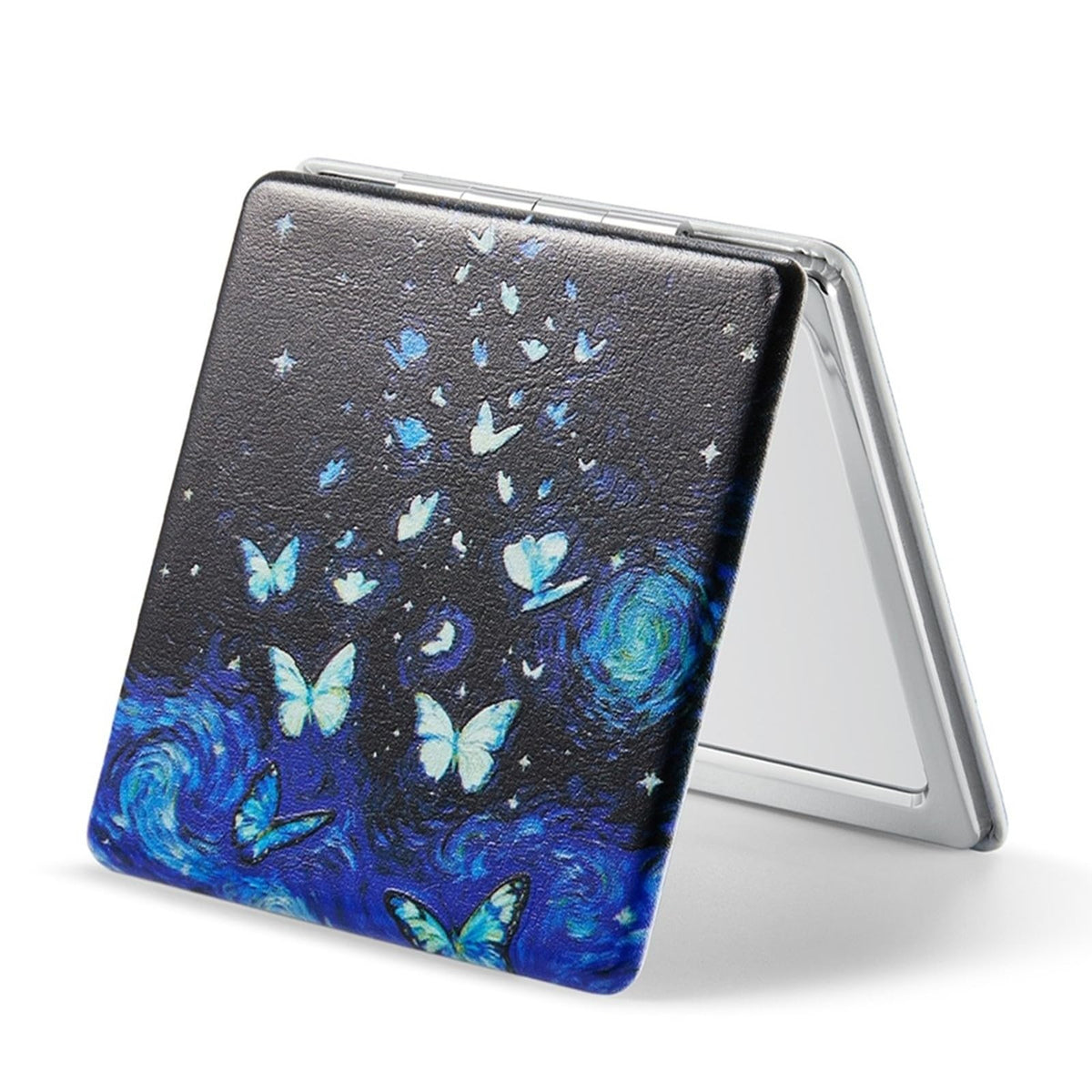 OMIRO Compact Mirror with 3x/1x Magnification, 3.4" Pocket Mirror