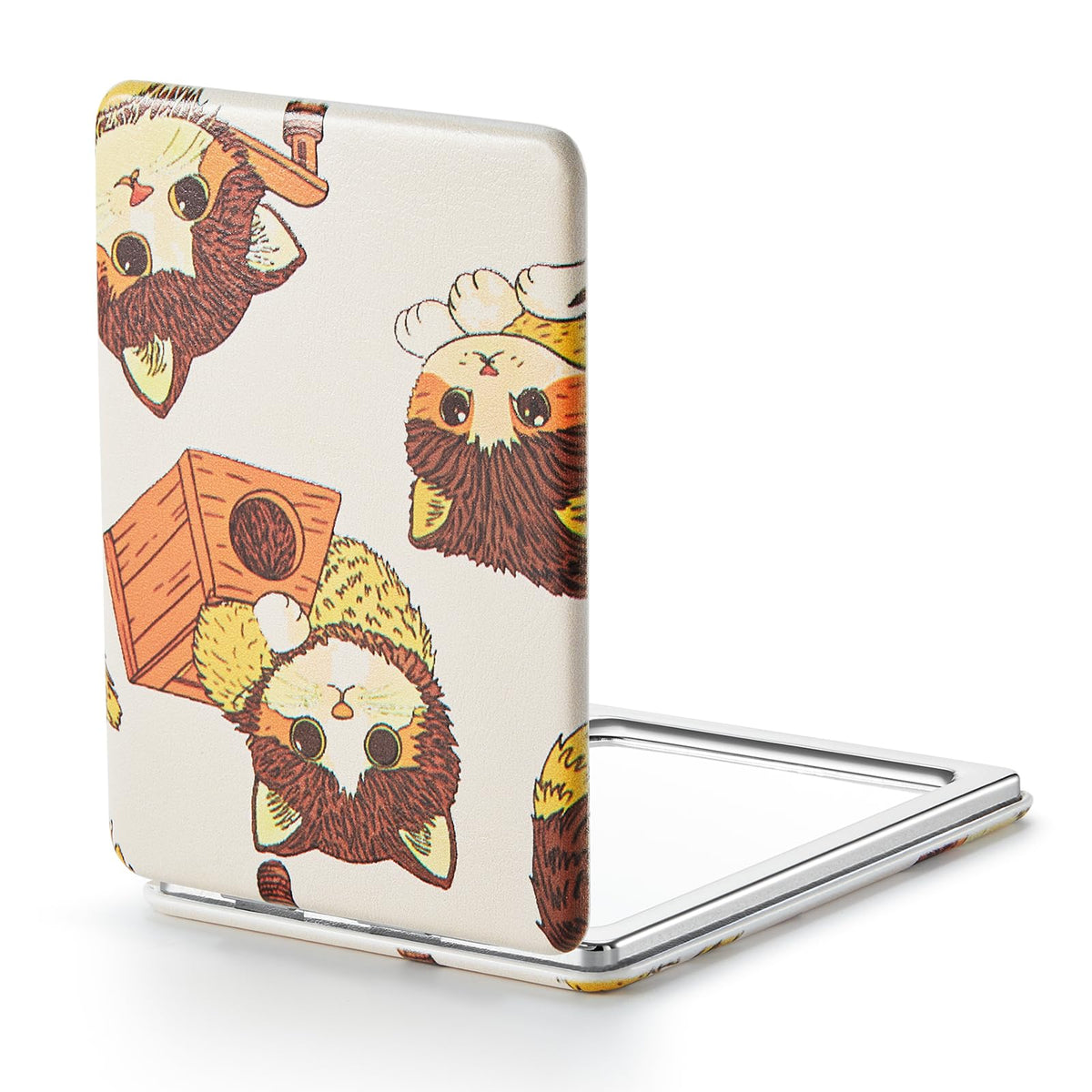 OMIRO Compact Mirror with 3x/1x Magnification, 3.4" Pocket Mirror