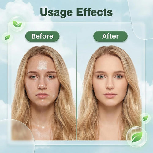 700 Pcs Oil Blotting Sheets with Mirror & Puff, Blotting Compact Papers for Your Face, Natural Oil Control Absorbing Sheets for Oily Skin