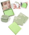 300 Count Oil Blotting Sheets for Face with Mirror & Puff Set