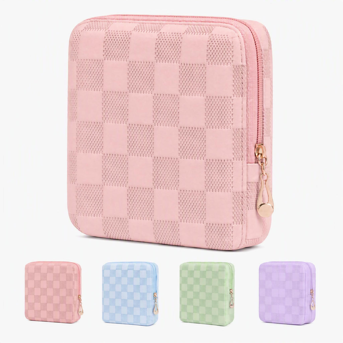 Period Bag for women Girls | PU Leather Sanitary Napkin Storage Bag | Cute Pads Bags for Period | Discreet Menstrual Pouch for Pads, Tampons, Menstrual Cups | Perfect for Travel & Daily Use