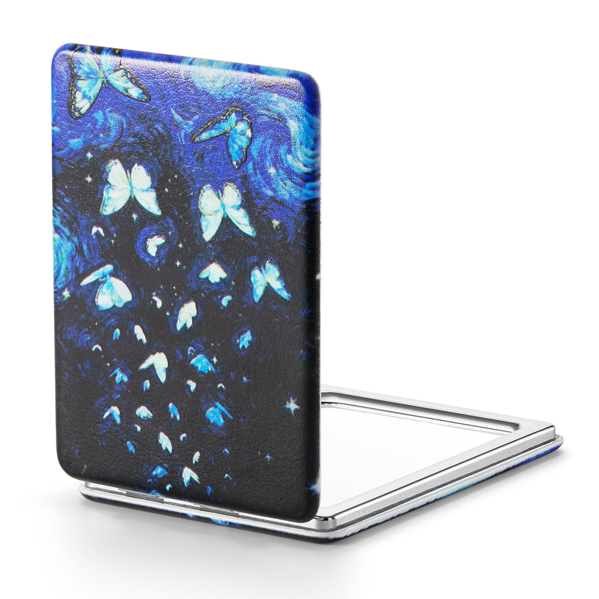OMIRO Compact Mirror with 3x/1x Magnification, 3.4" Pocket Mirror