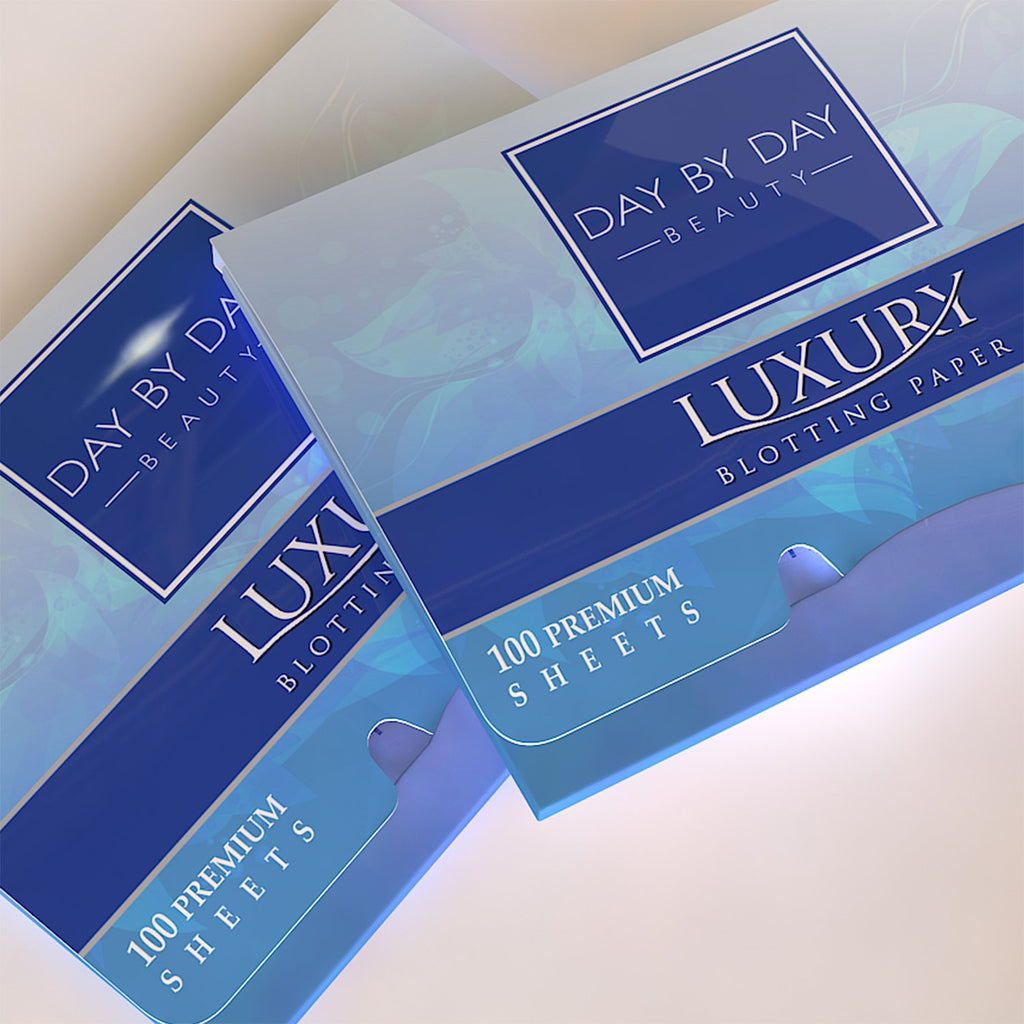 Makeup Blotting Papers 200 Oil Absorbing Paper Sheets for Face (2 Handy Packs of 100) — Face Oil Remover — Oil Blotting Sheets for Face