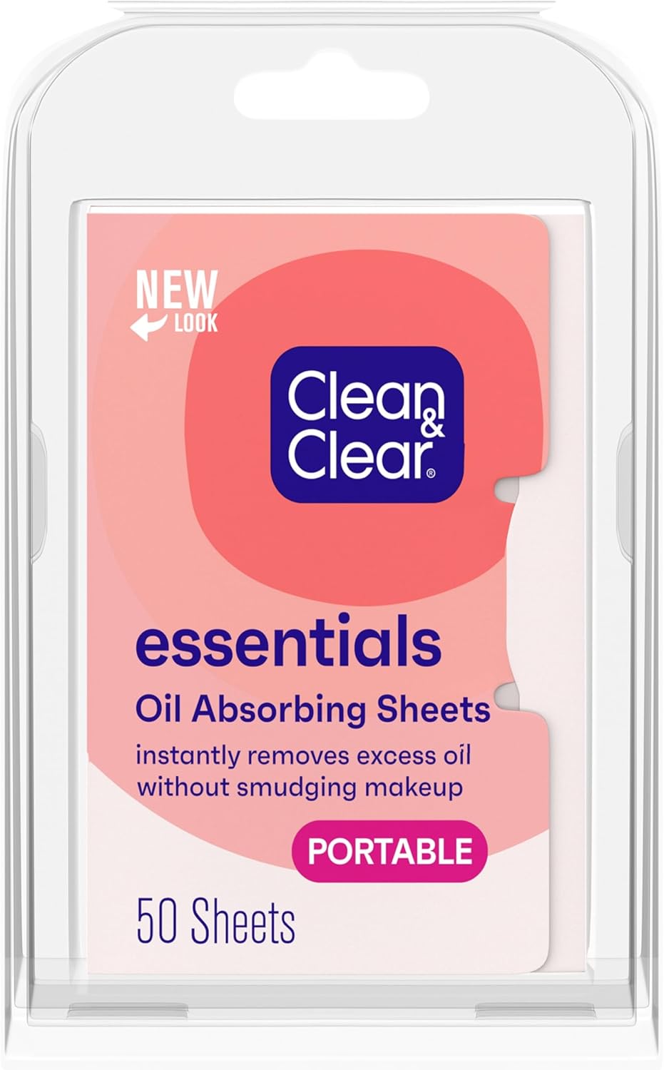 Clean & Clear Essentials Oil Absorbing Sheets, 50 ct, 6 Pack