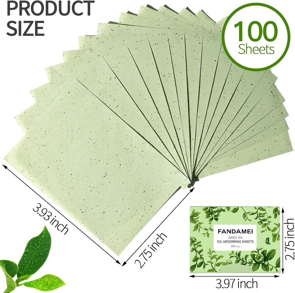 FANDAMEI 600 Counts Blotting Papers For Face, Oil Blotting Sheets For Face