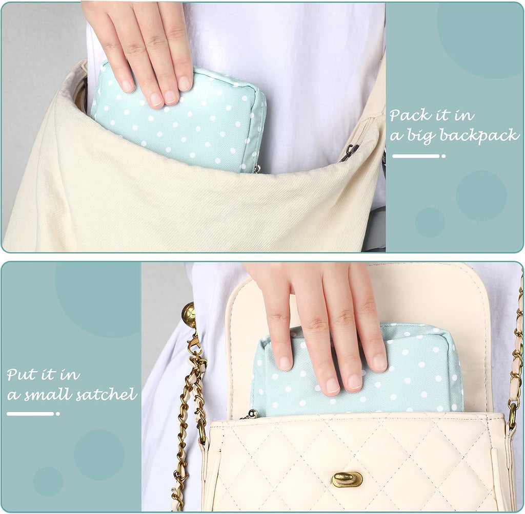 Frienda 4 Pcs Period Bags Sanitary Napkin Storage Pad Pouch, Basic Style