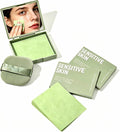 300 Sheets Oil Blotting Sheets for Face - Natural Wood Pulp, Mirror Kit