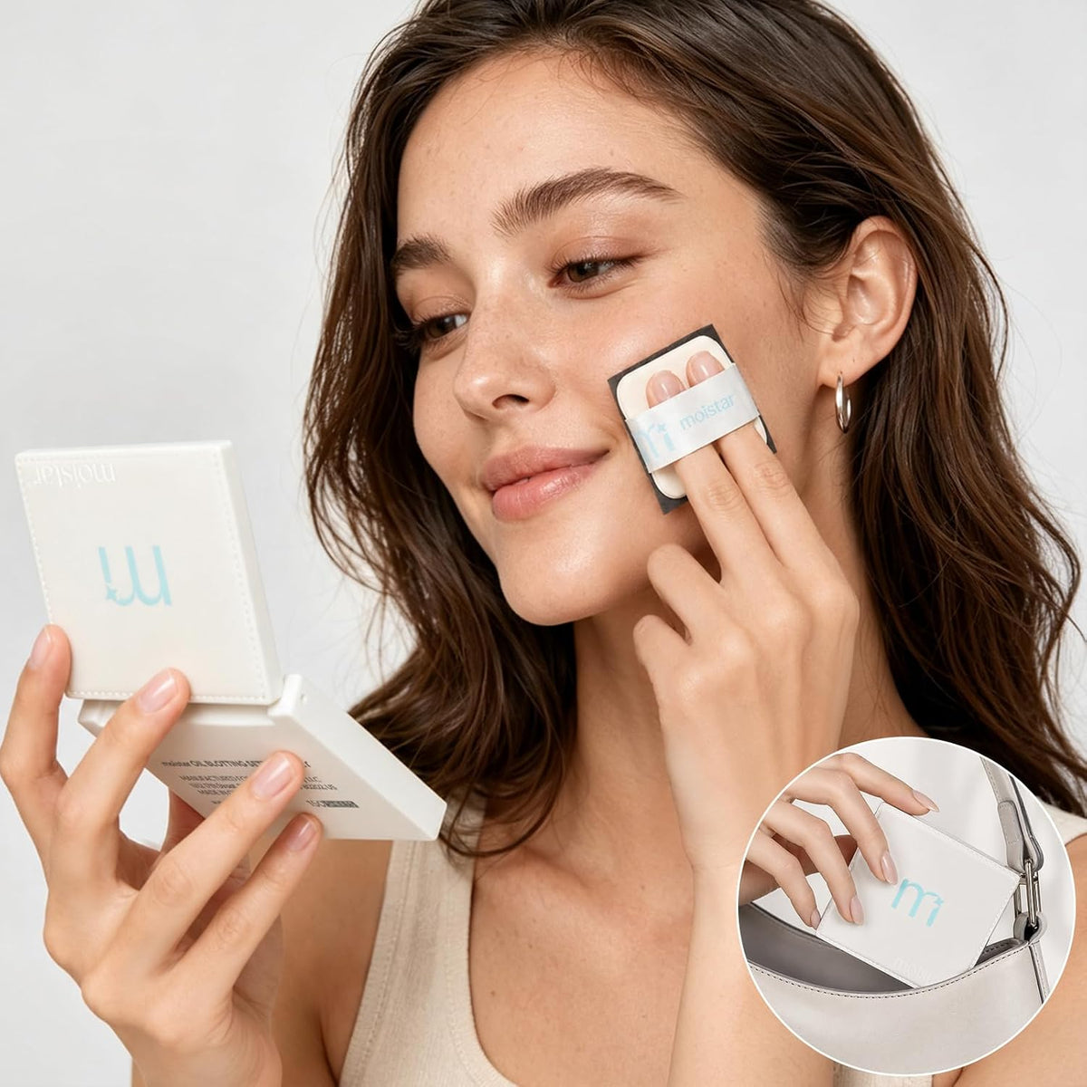 Oil Blotting Sheets for Face with Mirror & Puff, Blotting Papers 150PCS