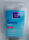 Clean & Clear Oil-Absorbing Sheets, 50-Count Sheets (Pack of 4)