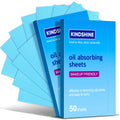 KINESHINE 100Pcs High-Performance Oil Absorbing Sheets for Face