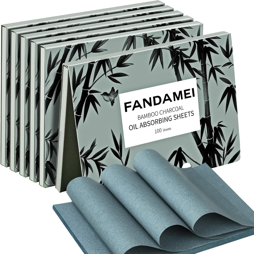 FANDAMEI 200 Counts Oil Blotting Sheets For Face, Blotting Papers For Face