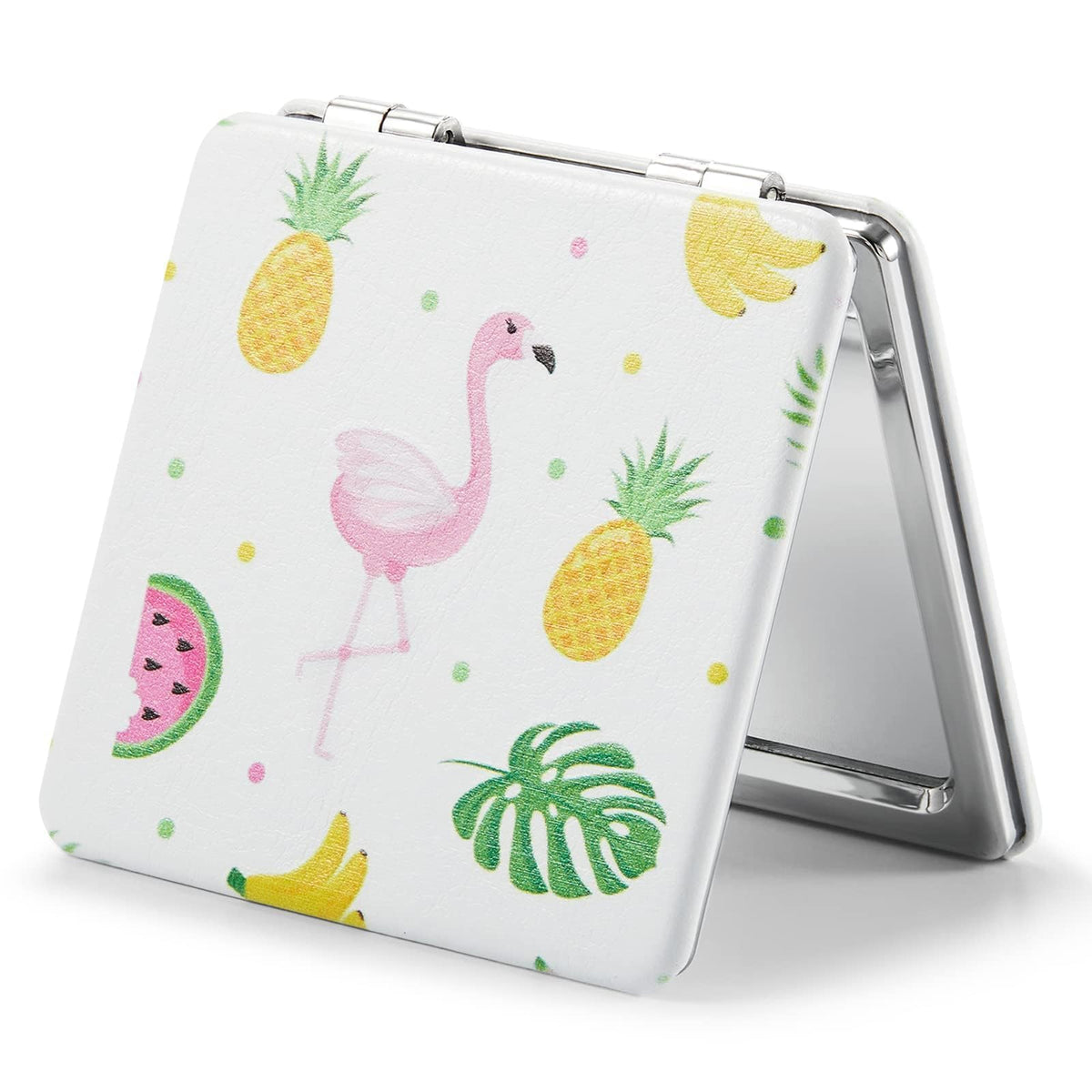OMIRO Compact Mirror with 3x/1x Magnification, 3.4" Pocket Mirror
