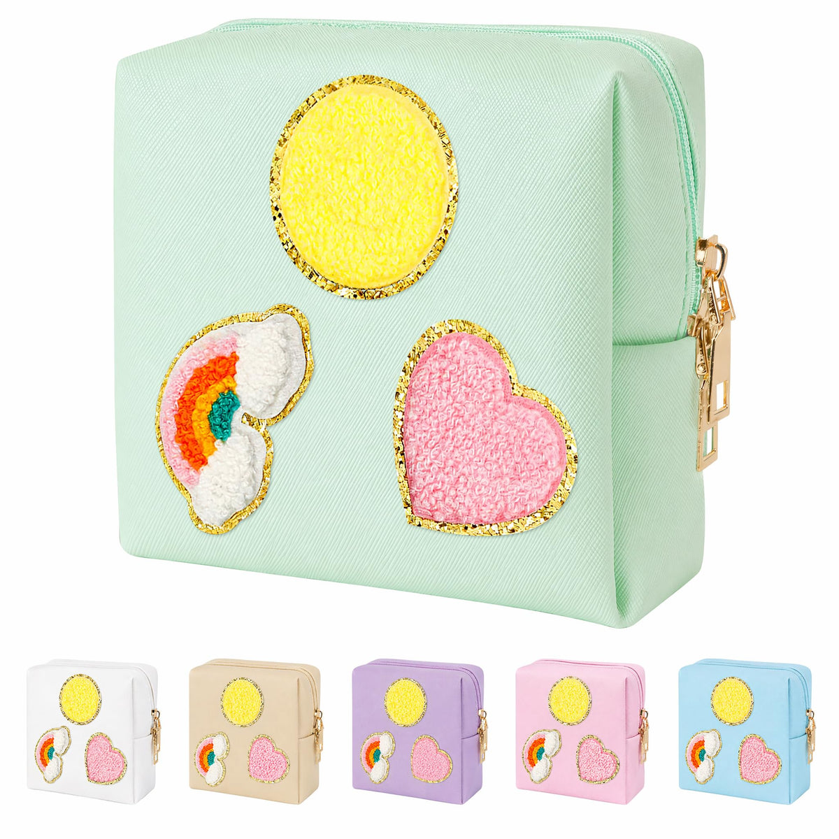 airogym Period Bag for Teen Girls, Corduroy Sanitary Napkin Storage Bag, Menstrual Pad Pouches Tampon Holder for Purse