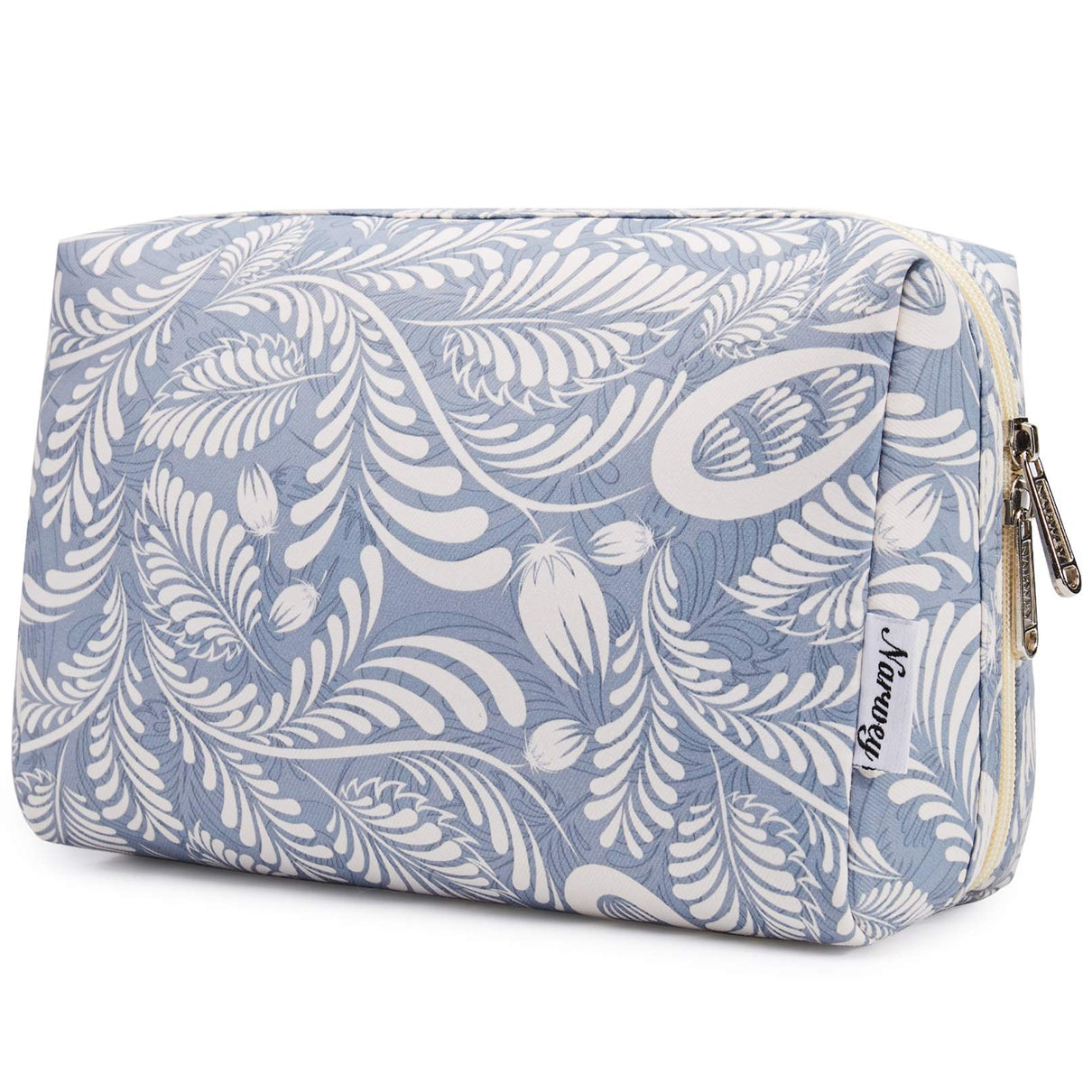 Narwey Makeup Bag Travel Toiletry Bag, Cosmetic Bag for Women Girls