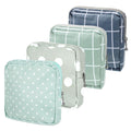 ElevateTech Sanitary Napkin Storage Bags, 4 Pcs Pad Bag for Period Tampon Bags Portable Menstrual Pad Pouch Feminine Pouch First Period Bag Gifts for Women