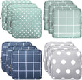 Lemecima 12pcs Period Bag & Pouch, Sanitary Napkin Storage Bag Reusable Menstrual Pad Organizer Pouches for Teen Girls & Women, Multi-functional Purse Organizer for Travel, Office, School (4 Styles)
