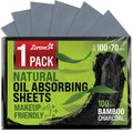 Oil Blotting Sheets for Face – 4pk/400 - Makeup Friendly – High Absorbency