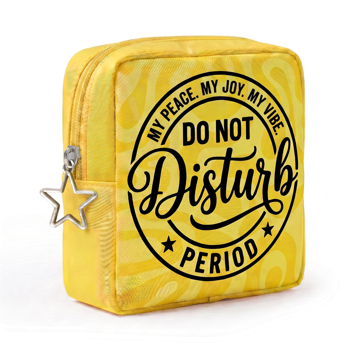 Period Pouch – Compact, Stylish, Discreet Period Bag For School with Waterproof Lining Fits Pads & Tampons, Cute Pad Bag for Teens, Travel, School, Girls Period Kit