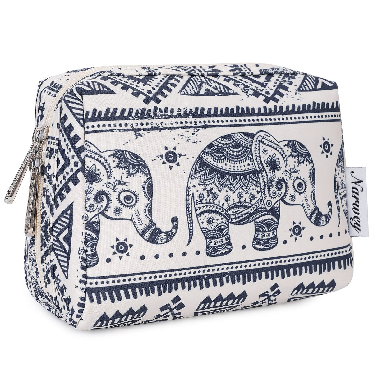 Narwey Makeup Bag Travel Toiletry Bag, Cosmetic Bag for Women Girls