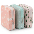 3Pcs Sanitary Pad Pouch, Sanitary Napkin Bag Pads for Women Pads Bags
