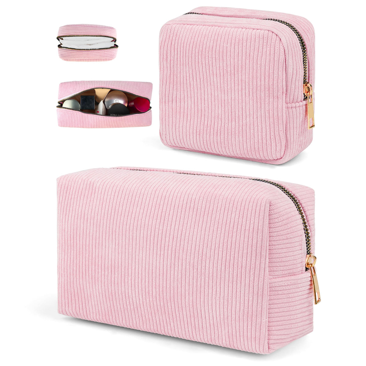 Sanitary Napkin Storage Bags 4 Pcs Menstrual Cup Pouches Nursing Pad Holder Tampon Bags Portable Period Kit Bag Feminine Product Pouch for Girls for Pads and Tampons with Zipper
